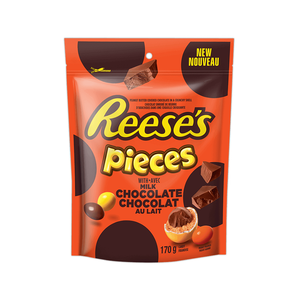 Reese's Pieces Peanut Butter With Milk Chocolate Candy 170gr Greek