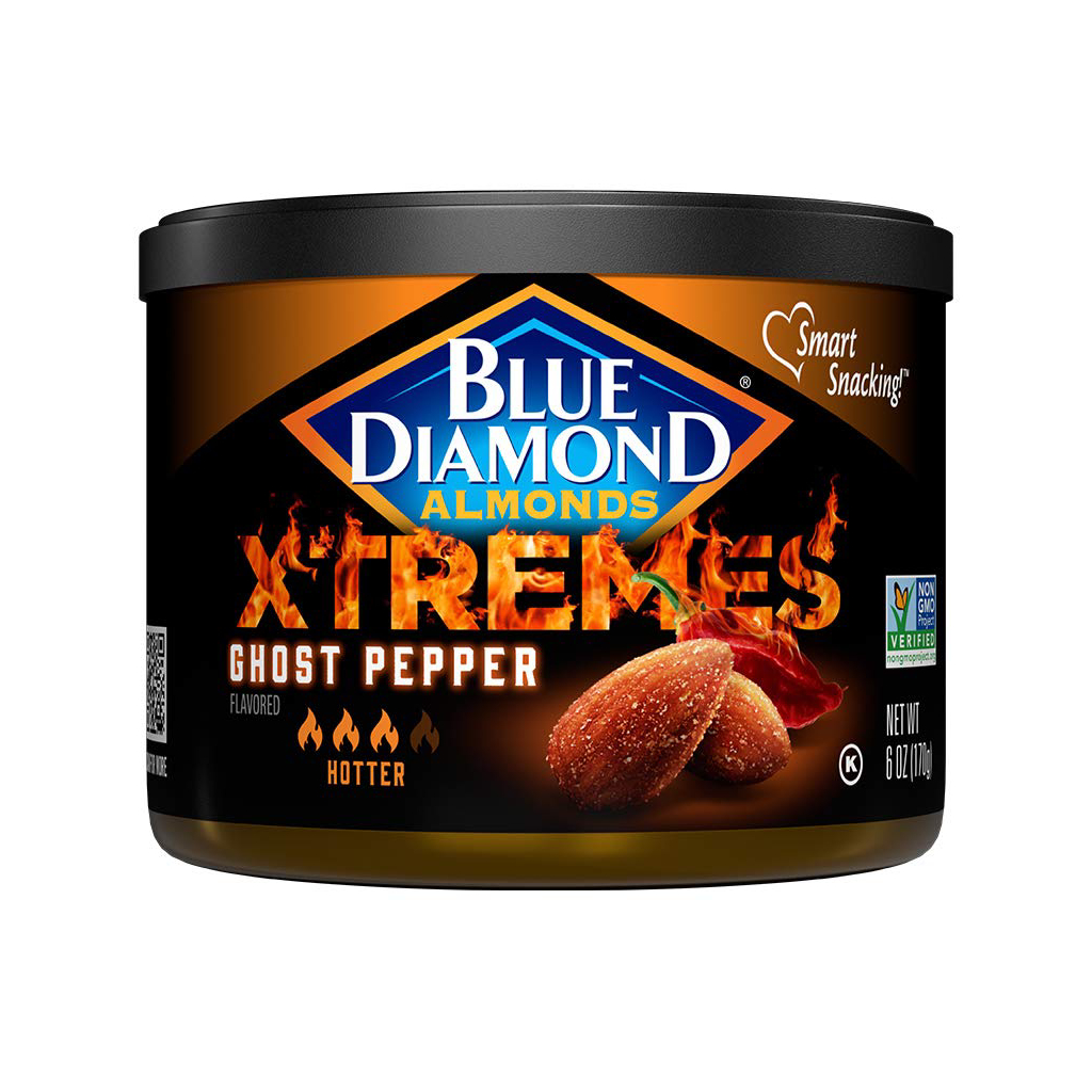 Blue Diamond Almonds Xtremes Ghost Pepper 170 Gr Greek Deli Goods