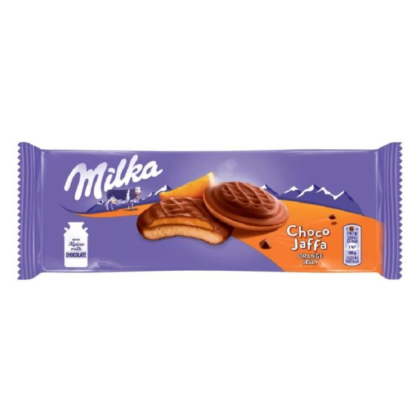 Milka Μπισκότα Chocojaffa Orange 147 gr