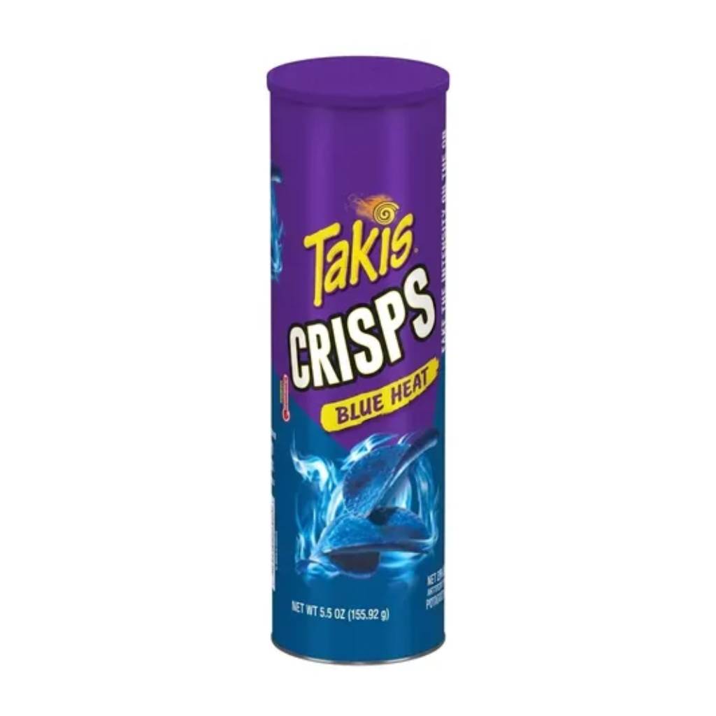 Takis Crisps Blue Heat Tube 155.92gr Takis Crisps Blue Heat Tube 155.92gr - Image 1