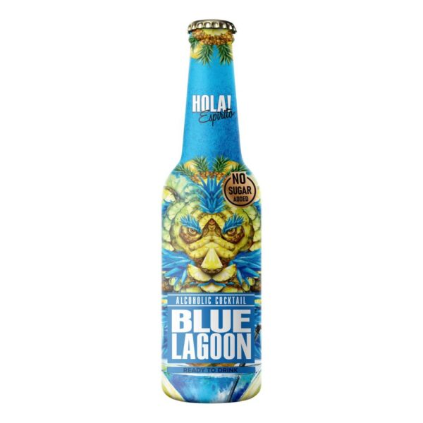 Hola Cocktail Blue Lagoon 4.5% Alc 330ml