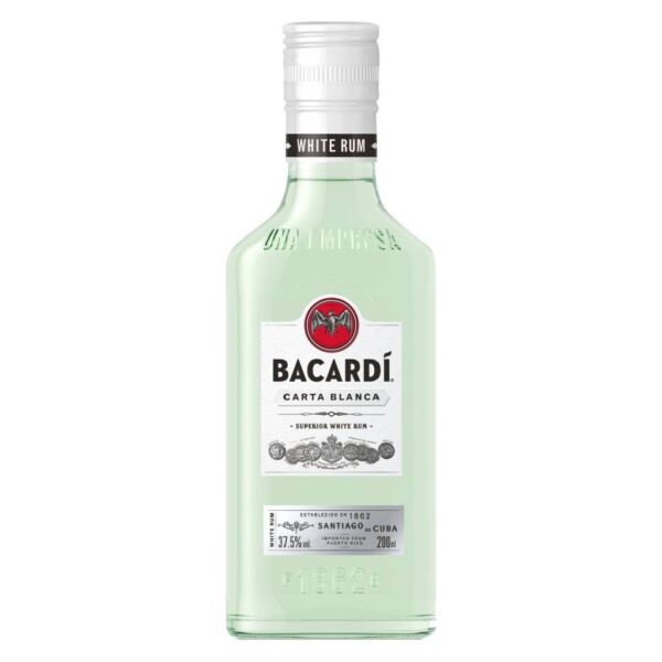 Bacardi White Rum 200ml