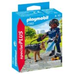 Playmobil Sp.Plus Αστυνομικός Με Σκύλο-Ανιχνευτή