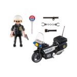 Playmobil Βαλιτσάκι Αστυνόμος Με Μοτοσικλέτα - Image 3