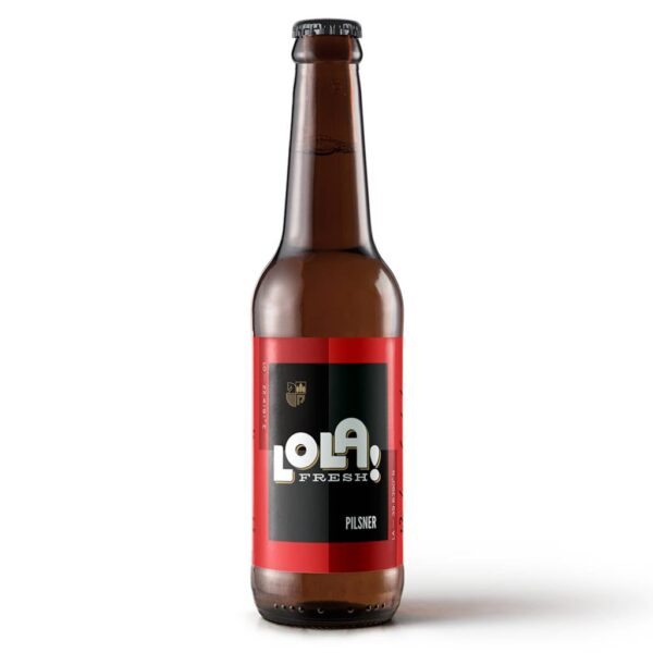 Lola Fresh Pilsner 5% Alc 330ml