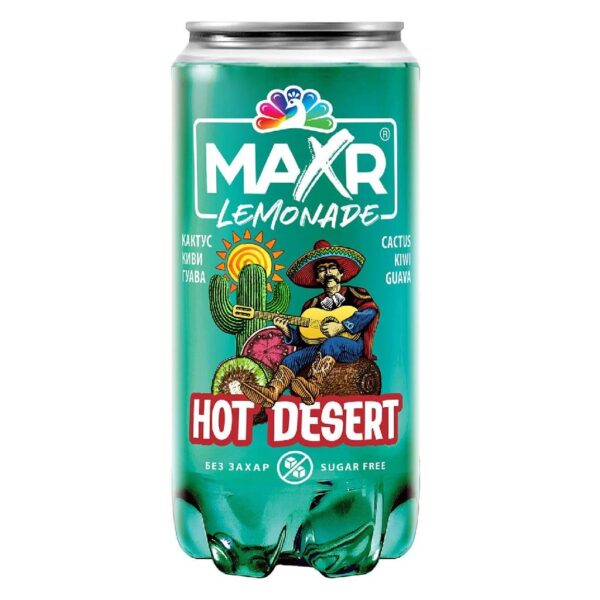 Lemonade MaxR Hot Desert Sugar Free 330ml