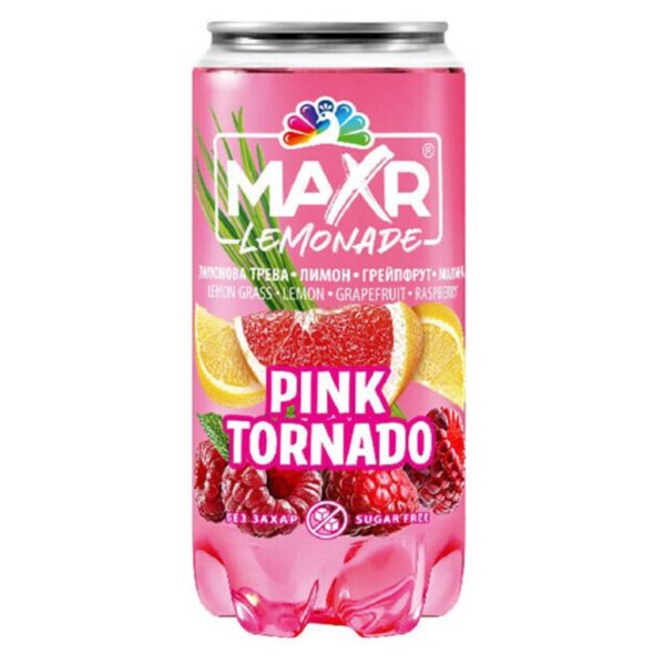 Lemonade MaxR Pink Tornado Sugar Free 330ml