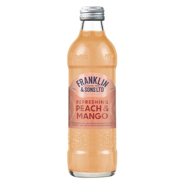 Franklin & Sons Refreshing Peach & Mango 275ml