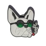 Piece Green Leaf Accessories Crocs