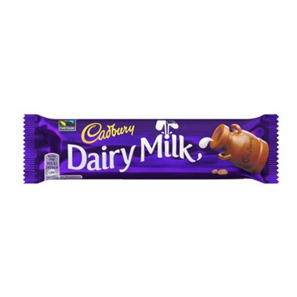 Cadbury Dairy Milk Chocolate 45 gr Cadbury Dairy Milk Chocolate 45 gr - Image 1