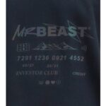 Mr Beast Investor 3M Reflective Hoodie Black - Image 2