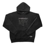 Mr Beast Investor 3M Reflective Hoodie Black