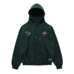 Mr Beast Lightnig Hoodie Green 16Y