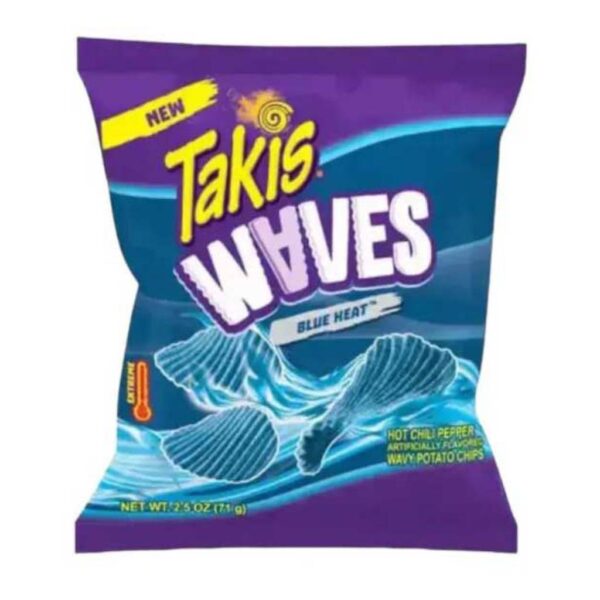 Takis Waves Blue Heat 71gr