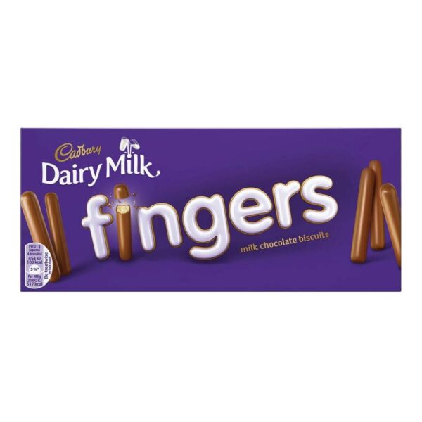 Cadbury Milk Fingers Biscuit 114 gr