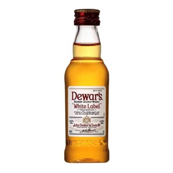 Dewars White Label Scotch Whisky 40% Vol. 50ml
