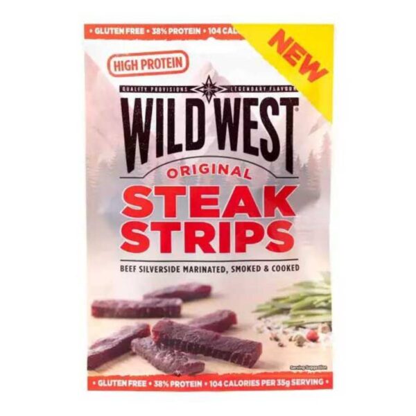 Wild West Beef Jerky Original 25gr