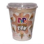 Dippo Mini Wafer Cones Filled With Marshmallow Cream 100gr