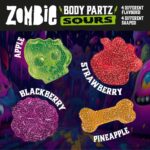 Zombie Sours Body Partz Gummies 35gr - Image 2