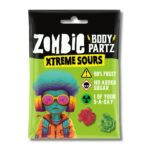 Zombie Xtreme Sours Body Partz Gummies 35gr