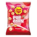 Chupa Chups Popcorn Strawberry 90gr