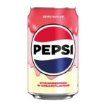 Pepsi Strawberries N Cream Zero Sugar 330ml