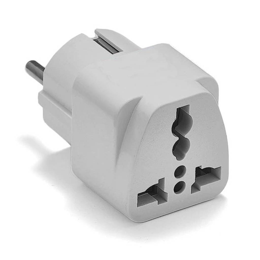 Antaptoras Prizas AC Worldwide se EU Αντάπτορας Πρίζας AC Worldwide σε EU Λευκός - Image 1