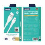 Καλώδιο Φόρτισης Δεδομένων Jellico B9 Data Cable Lightning - White - Image 2