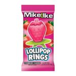 Mike & Ike Lollipop Rings Cherry Orange Strawberry 12gr