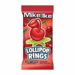 Mike & Ike Lollipop Rings Cherry Orange Strawberry 12gr - Image 2
