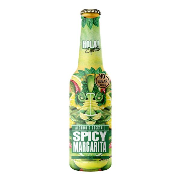 Hola Cocktail Spicy Margarita 4.5% Alc 330ml