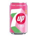 7up Zero Pink Lemonade Can 330ml
