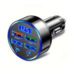 Datangwin Ταχυφορτιστής Αυτοκινήτου 4 Θύρες - Black