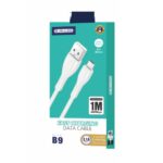 Καλώδιο Φόρτισης Δεδομένων Jellico B9 Data Cable Micro 1m - White