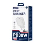 Φορτιστής Jellico EU53 PD 30W USB-C - White - Image 2