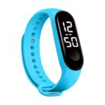 Smartwatch Led Λουράκι Σιλικόνης Γαλάζιο