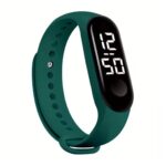 Smartwatch Led Λουράκι Σιλικόνης Πράσινο
