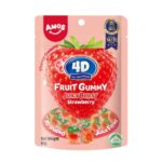 Amos Fruit Gummy Strawberry Burst 65gr