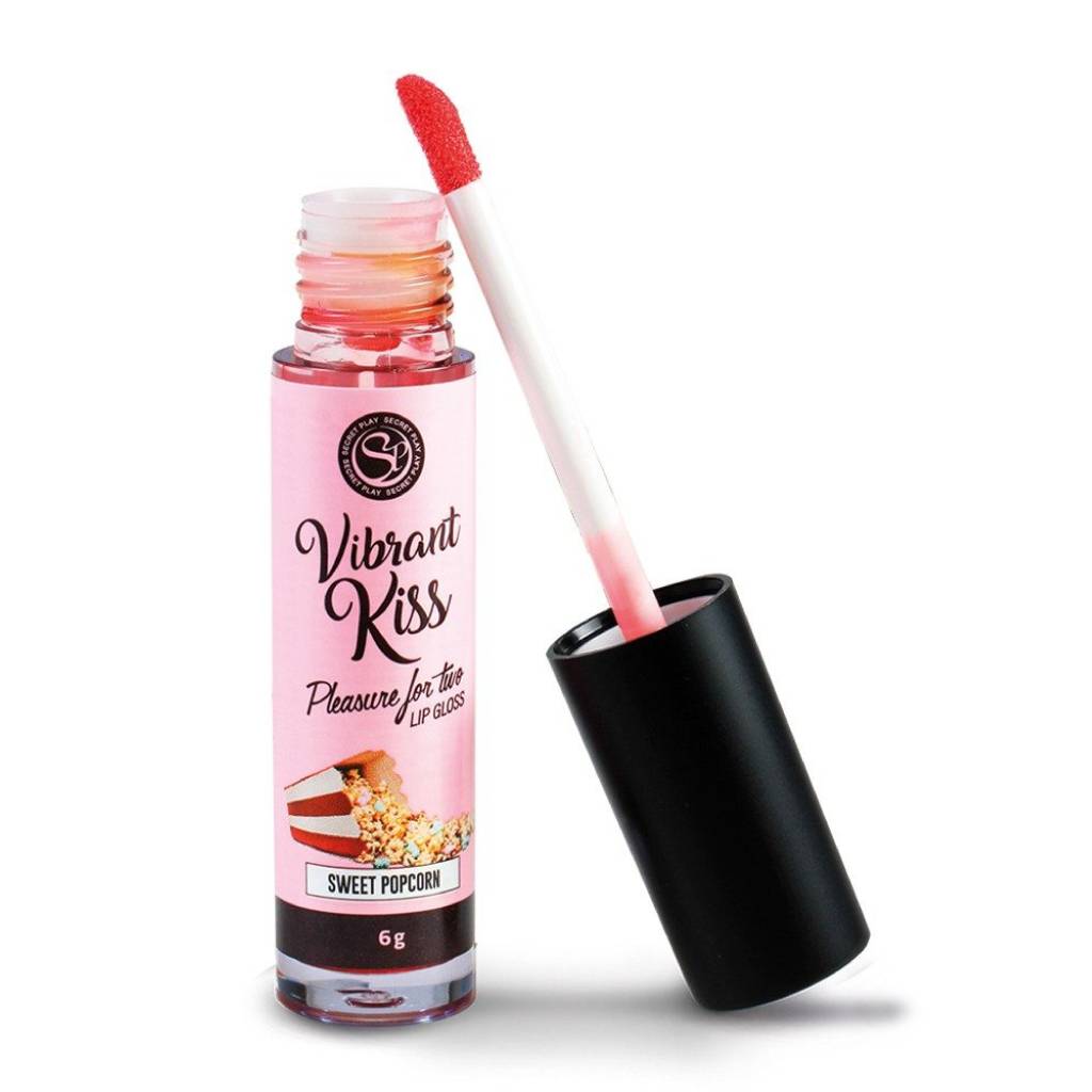 Secretplay Lip Gloss Vibrant Kiss - POPCORN Secretplay Lip Gloss Vibrant Kiss – Sweet Popcorn - Image 1