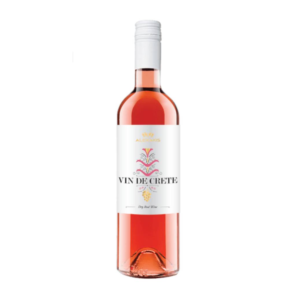 alexakis vin de crete roze 750ml Αλεξάκης Vin De Crete Ροζέ 750ml - Image 1