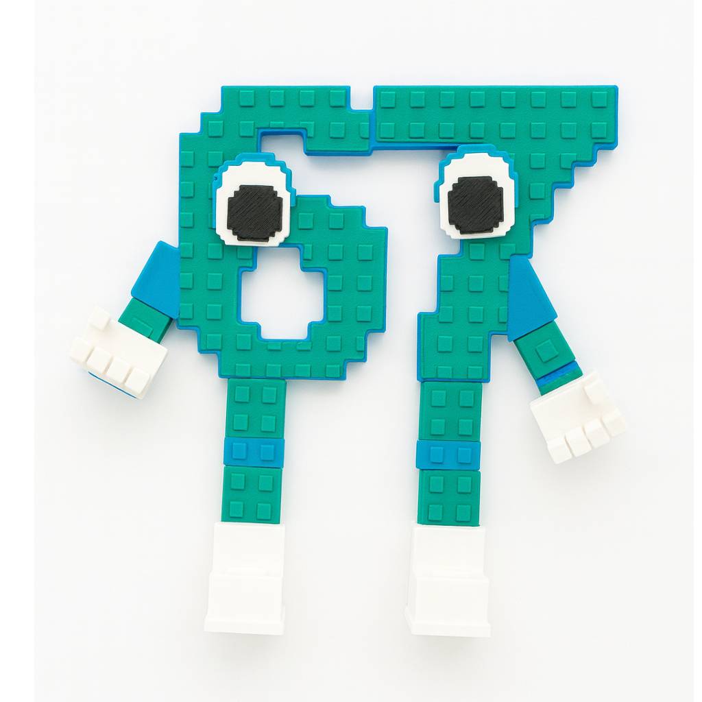 3D Printed 67 Steal Brainrot - Handmade 3D Printed 67 Steal Brainrot - Handmade - Image 1