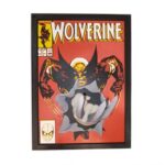 3D Printed Wolverine Comic Cover Pop Out - Handmade