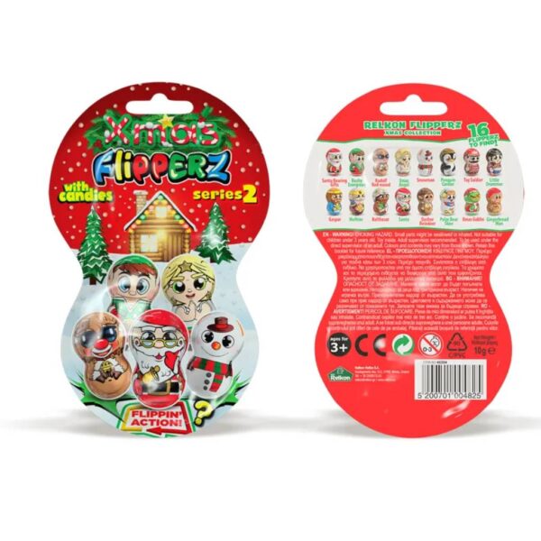 Christmas Flipperz with 10g Candies
