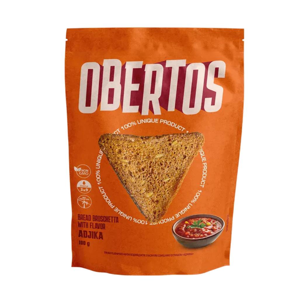 Obertos Bruschetta Adjika 100gr Obertos Bruschetta Adjika 100gr - Image 1