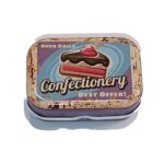 Retro Dessert Mini Tin Boxes