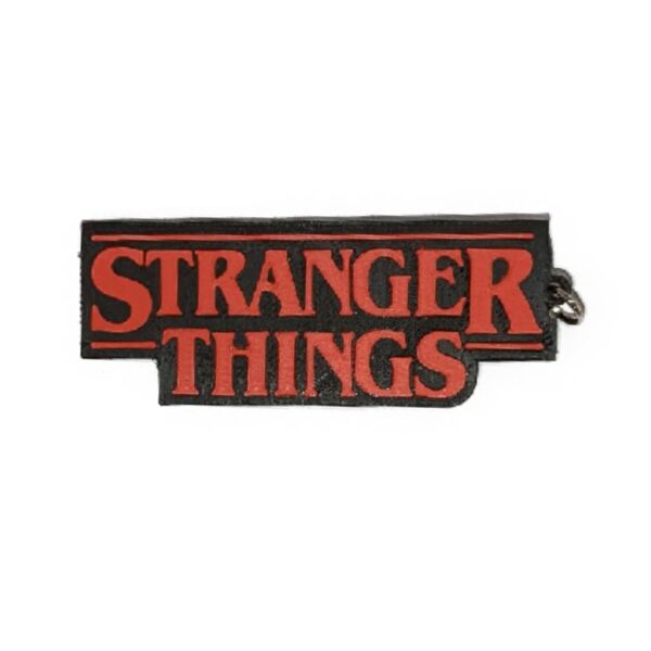 3D Printed Keychain Stranger Things - Handmade