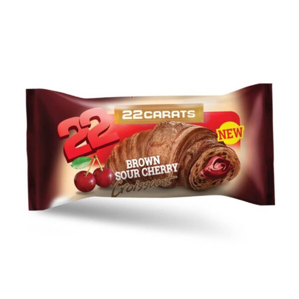 Croissant 22 Carats With Cherry 52gr