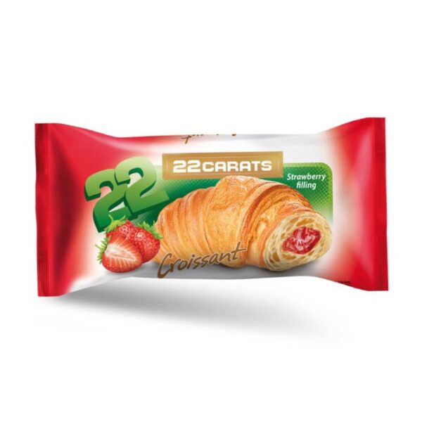 Croissant 22 Carats With Strawberry 52gr