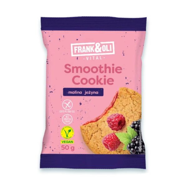 Frank & Oli Smoothie Cookie - Raspberry & Blackberry 50gr