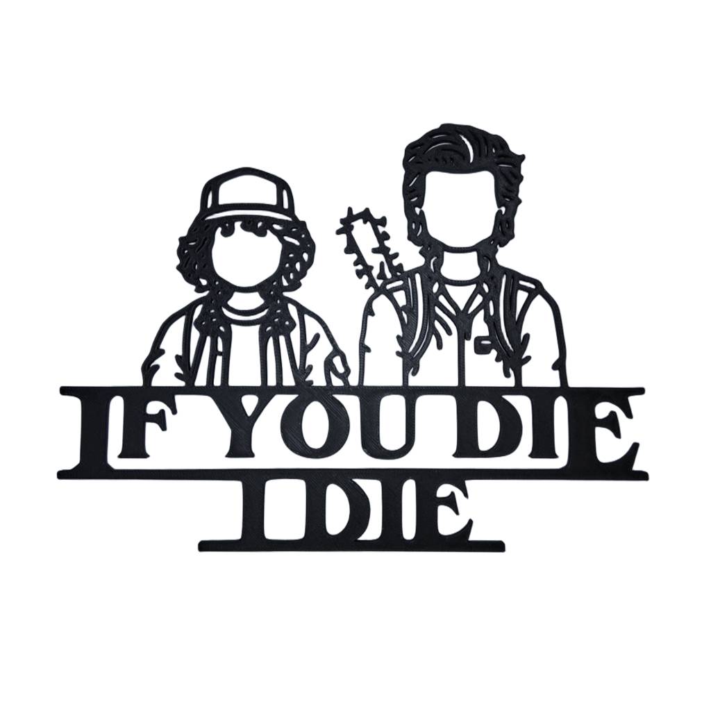3D Printed stranger if you die 3D Printed Stranger Things - If You Die 21.5cm - Handmade - Image 1